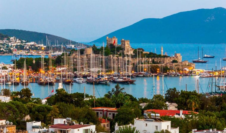 Şantiye şehri Bodrum