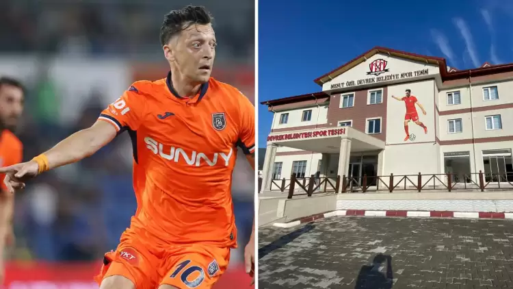 Mesut Özil memleketi Devrek'te bir spor salonu yaptırdı.