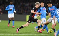 Napoli'nin harika sezonuna Milan darbesi