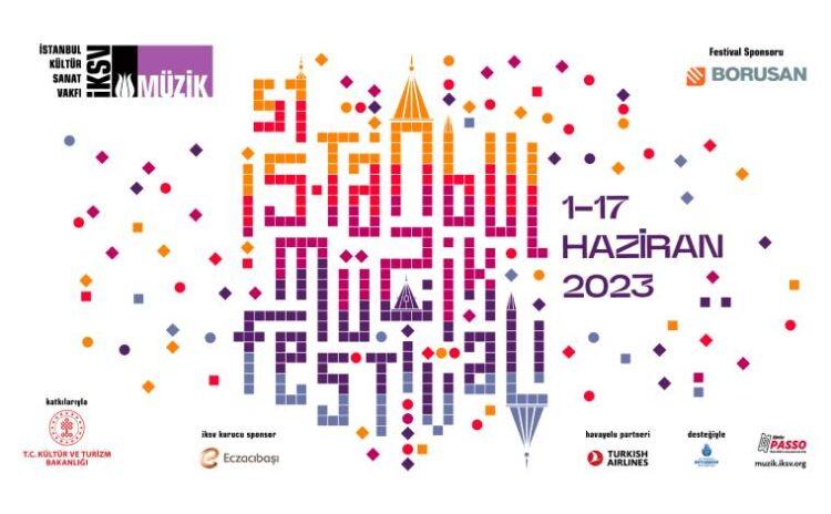 51. İstannbul Müzik Festivali, festivalin ilk iki yılındaki afişten esinlenerek tasarlandı.