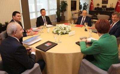 Altılı Masa dağılır mı, yoksa birbirine iyice mi sarılır?