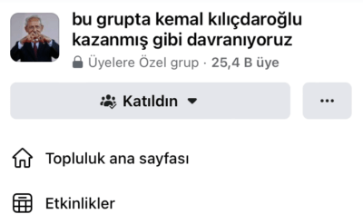 Şu 25 bin kişi eğleniyor mudur sahiden?