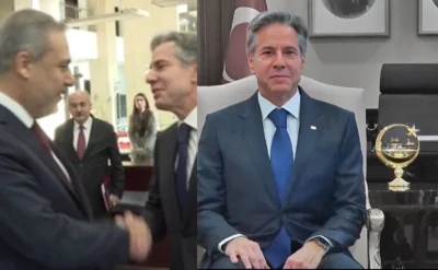 Blinken’in Fidan’a ayıbı, Fidan’ın Blinken’e ayıbı