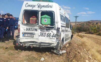 Cenaze aracını içindeki cenazeyle çaldı, tutuklandı
