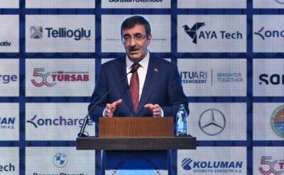 Cumhurbaşkanı Yardımcısı Yılmaz: 1,1 trilyon dolara yakın büyüklüğe ulaşacağız
