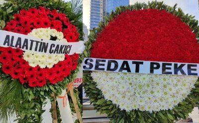 Eski MİT’çi Mehmet Eymür’ün cenazesinde Peker ve Çakıcı çelengi