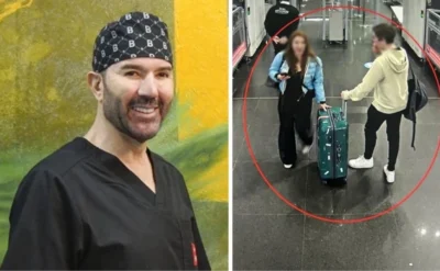 Koca bavulları görmediğine bizi iknaya çalışan bir baba