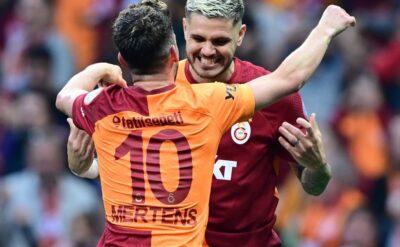 Galatasaray’ın süper ikilisi: Mertens ve Icardi son beş hafta sürekli tabelada
