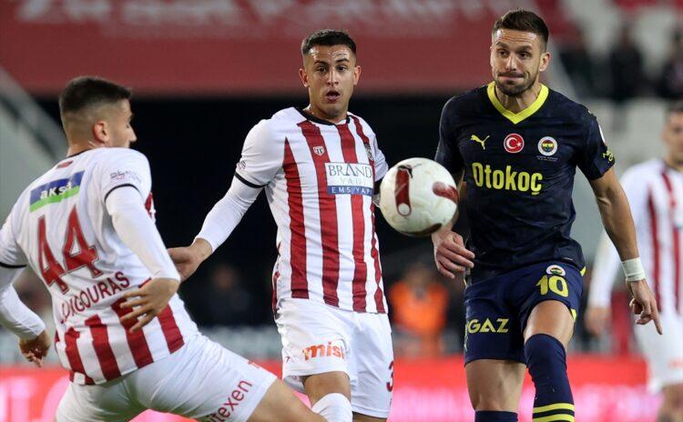 Fenerbahçe Sivas'ta 90'da çöktü