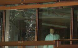 Zorlu Holding binasına ateş açıldı, mermiler birinci kattaki camlara isabet etti