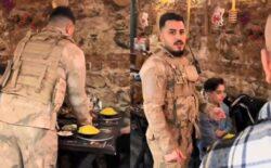 Beyoğlu’nda restoranda askeri üniforma ile servis yapan garson tutuklandı   
