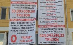 CHP, Ak Parti ve MHP’den devraldığı belediyelerin borçlarını açıklıyor