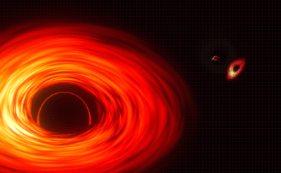 NASA’nın yeni simülasyonuyla kara deliğin içine yolculuk
