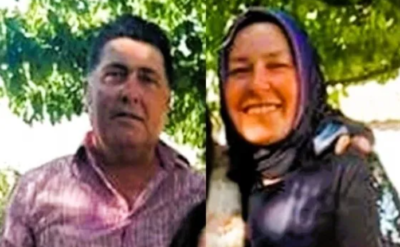 Oğlunu yaraladığını görünce kocasını demir sopayla öldürdü