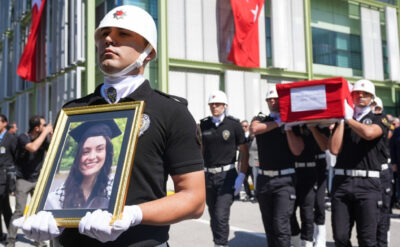 İsrail’in öldürdüğü Ayşenur’un cenazesi Türkiye’ye getirildi
