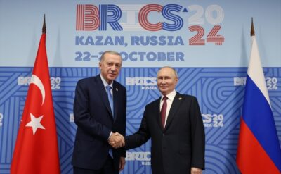 Erdoğan, Putin’le görüştü: Rus lider Türkiye’nin BRICS ilgisinden memnun