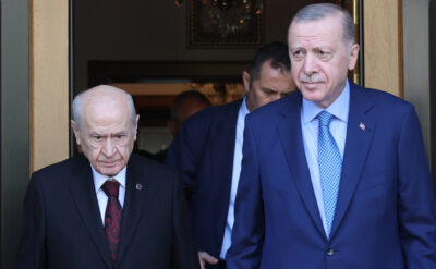 Sürpriz görüşme: Bahçeli evinde Erdoğan’a ‘anlatılmamış hikaye’ hediye etti