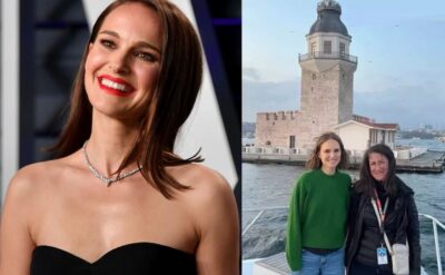 Natalie Portman İstanbul’a geldi, Kız Kulesi önünde fotoğraf çektirdi