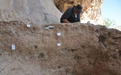 Mardin’de insanlığın 450 bin yıllık izleri bulundu