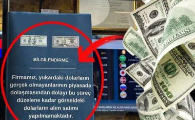 Piyasada 600 milyon dolarlık sahte dolar alarmı: Döviz büroları alımı durdurdu