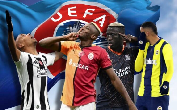 UEFA ülke puanında Türkiye'nin yükselişi sürüyor