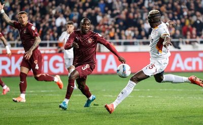 Galatasaray Hatay karşısında tekledi