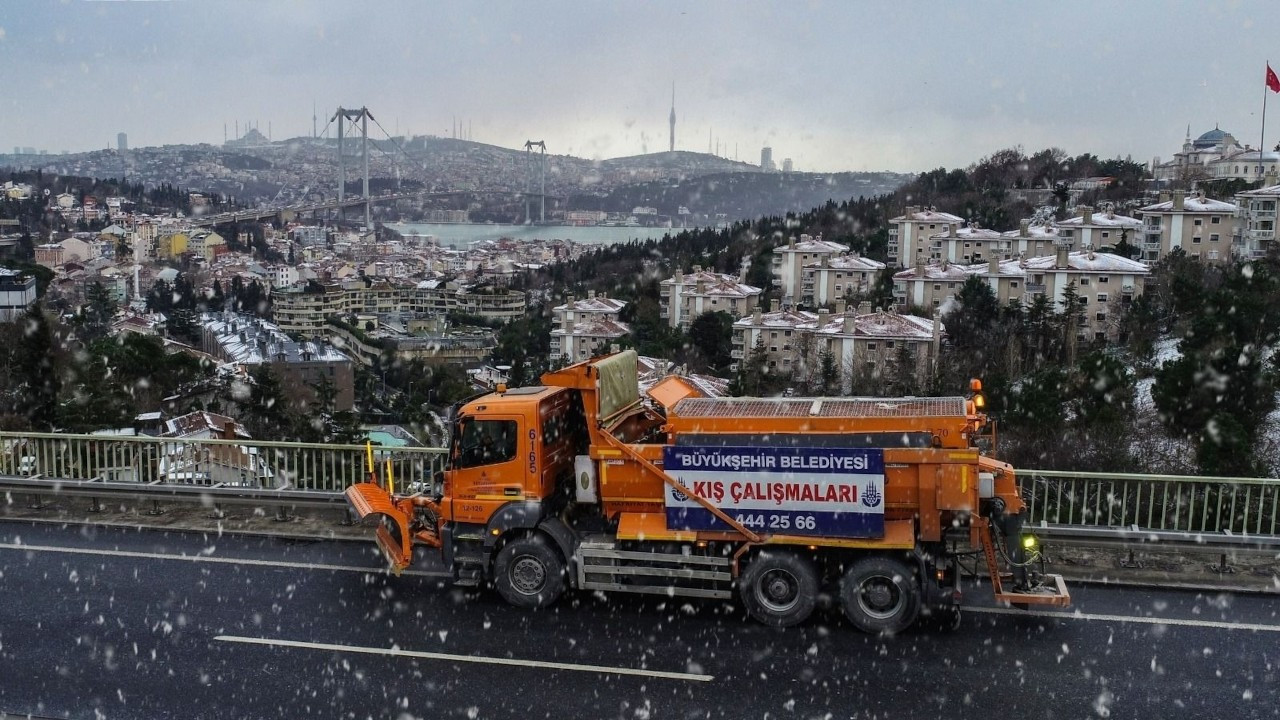 Geldik çarşamba sabahına, henüz İstanbul’da kar yok ama AKOM ısrarlı