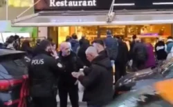 Şişli’nin göbeğinde motosikletli, kasklı çete infazı