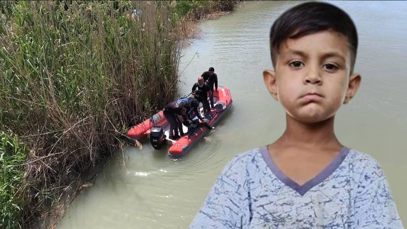 Ah Cumali… Yedi yaşındaydı aranıyordu, sulama kanalında ölü bulundu