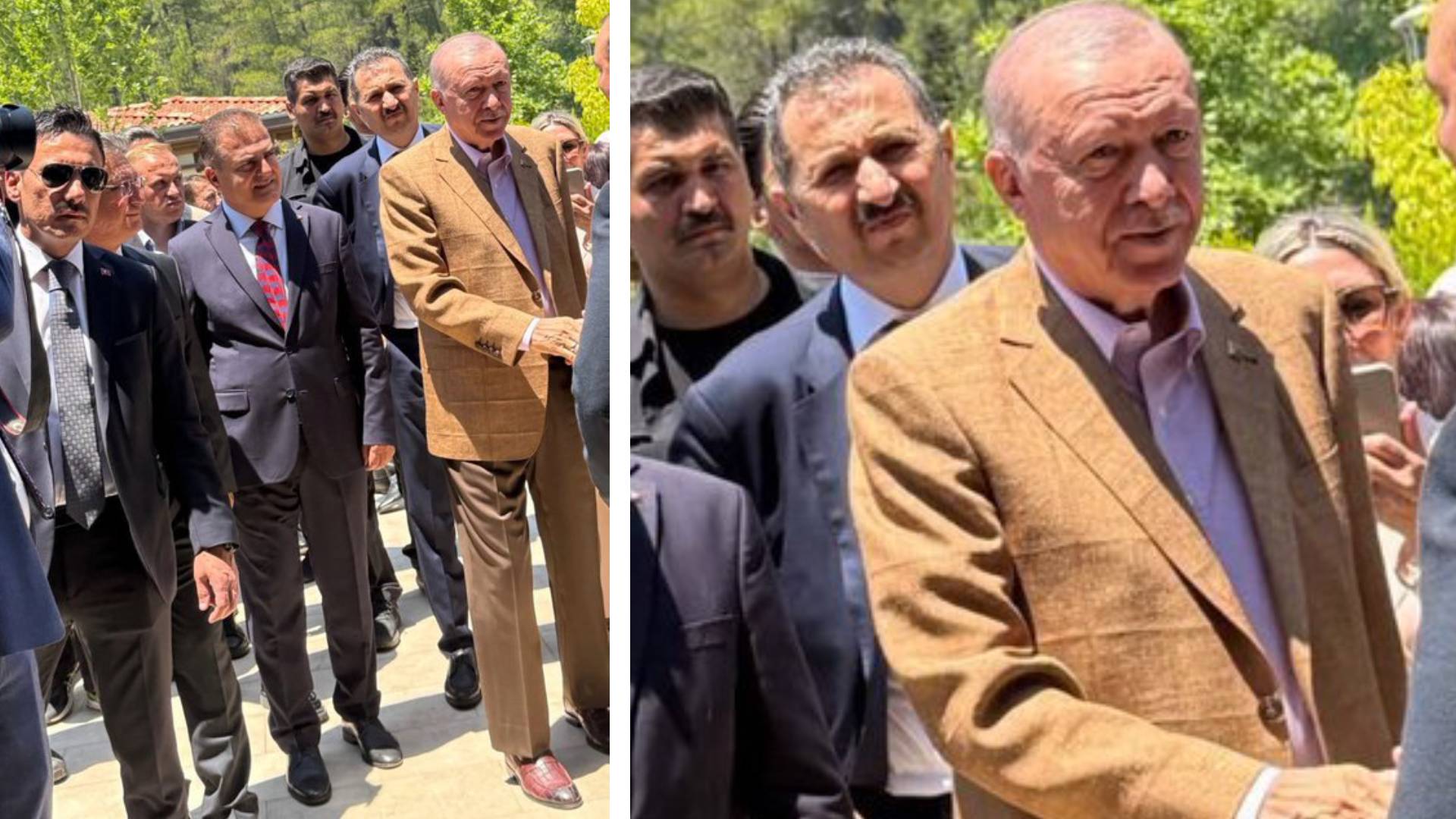 Cumartesi günü sosyal medya Erdoğan’ın elbisesini ve ayakkabısını konuşmaya doyamadı