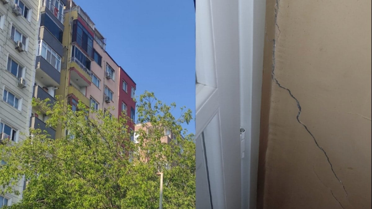 Altı bin nüfuslu site imdat diyor: Üstümüze yıkılacak