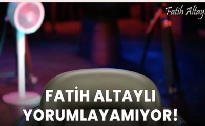 Maltada şortla güneşlenen Fatih Altaylı ejder meyveli smoothie esprisi de yapmış mıdır?