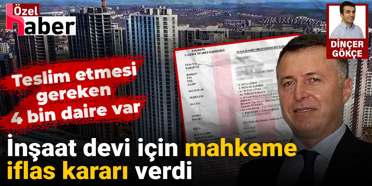 Fi Yapı için iflas kararı çıktı: Teslim edilmemiş daireler ne olacak
