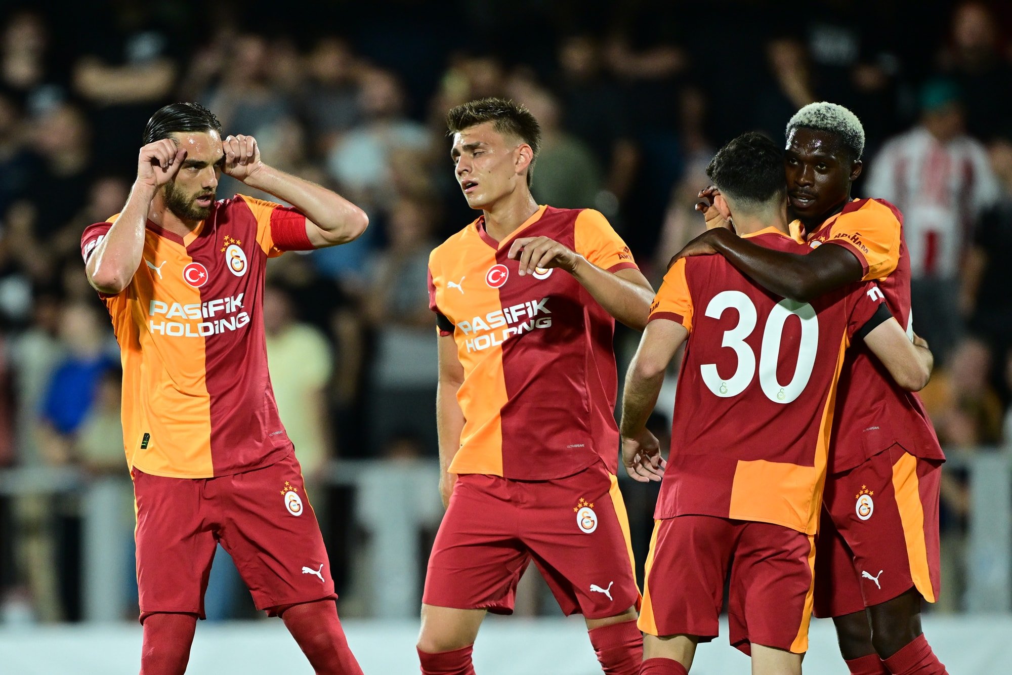 Galatasaray’dan 5 golü prova