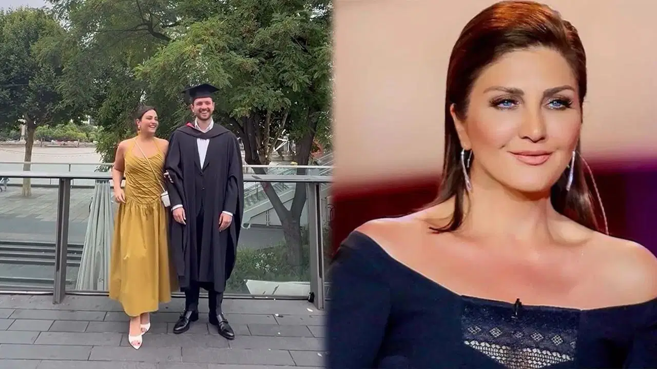 Sibel Can’ın gururu: Oğlu Emir mezun oldu