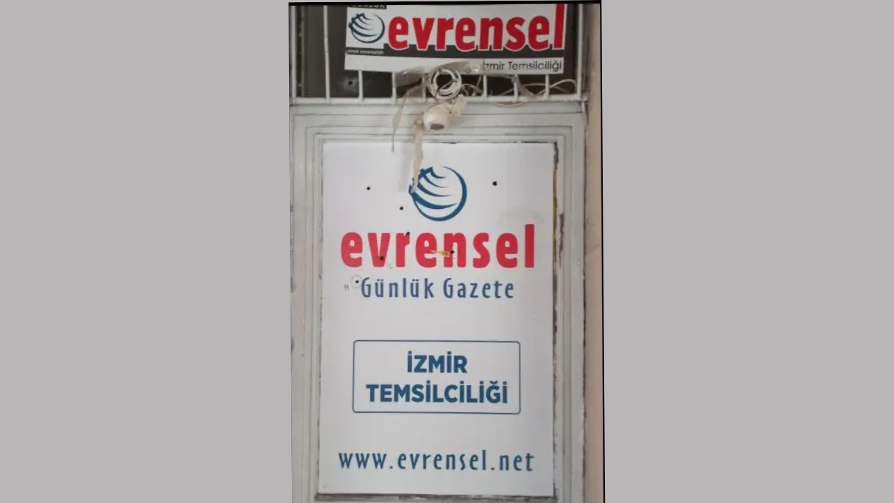Evrensel’in İzmir bürosuna silahlı saldırı: Bir kişi gözaltında