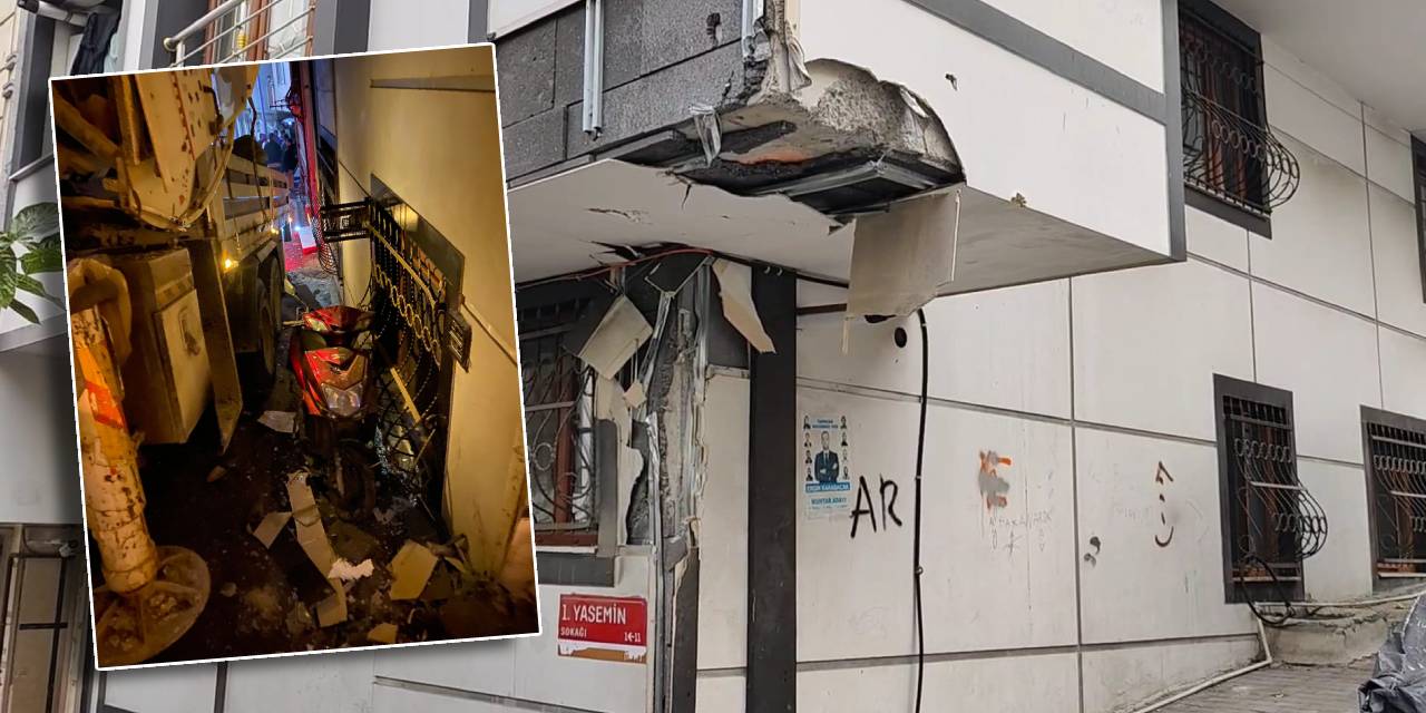 Makinist hakimiyeti kaybetti, vinç dehşet saçtı