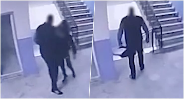 Otizmli öğrenciyi merdivenden iten okul müdürü gözaltında