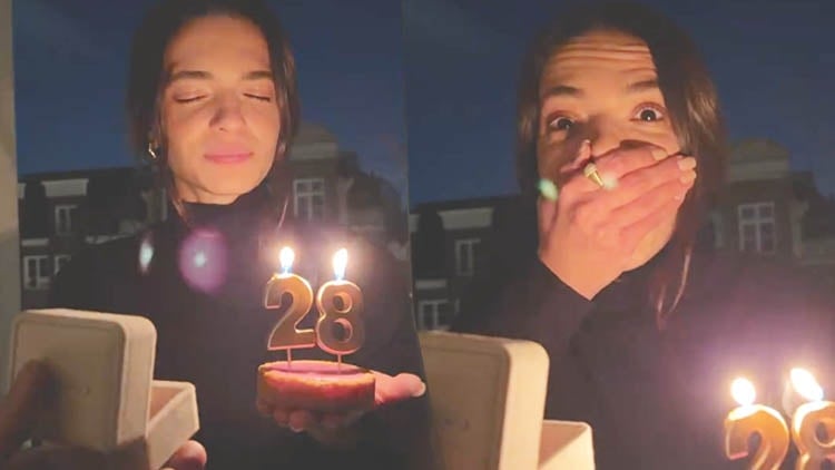 Şifanur Gül evliliği tektaşıyla duyurdu