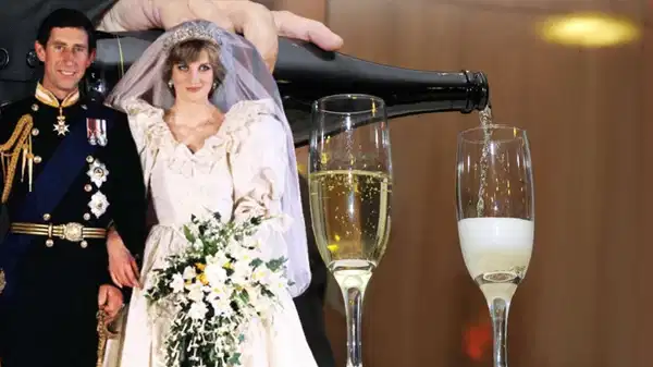 Diana ve Charles’ın düğününden kalma şampanya açık artırmada