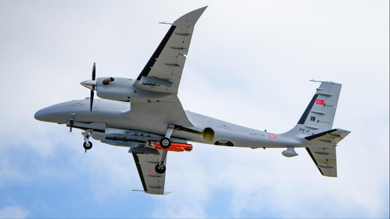 Bayraktar Akıncı’dan tam isabetli atış