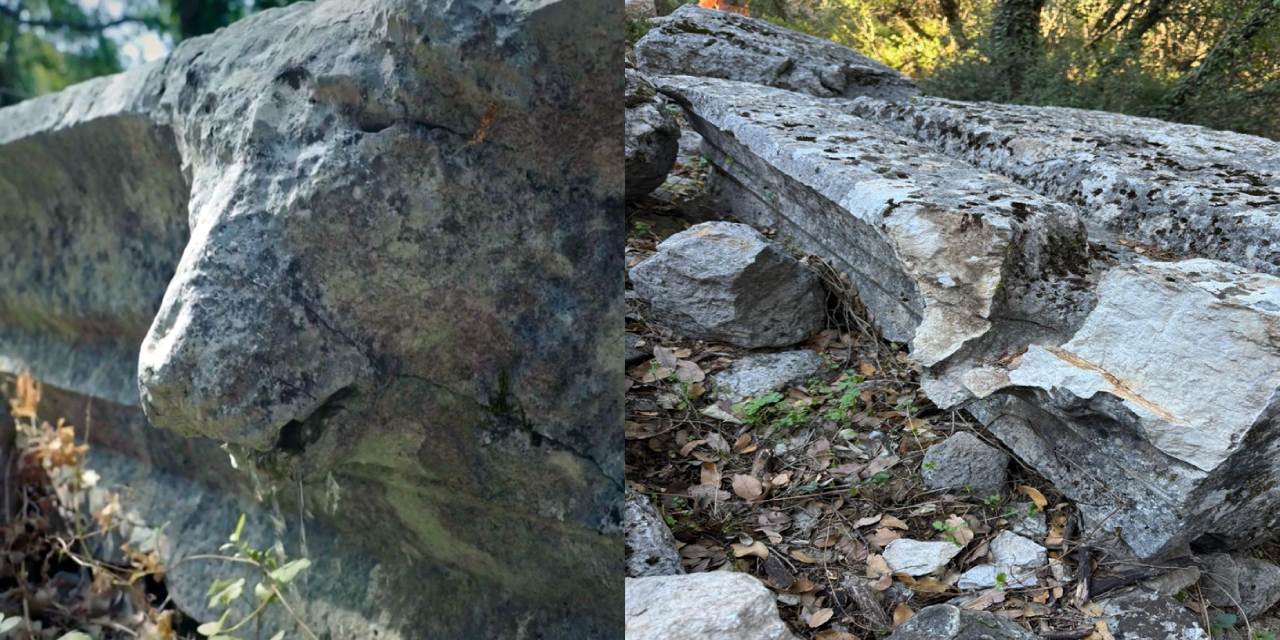 Büyük İskender’in bile giremediği şehirde 2 bin yıllık aslan başını kırdılar