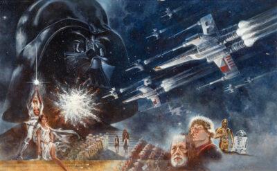 “Star Wars”ı dünyaya tanıtan ilk afiş yaklaşık 3,9 milyon dolara satıldı