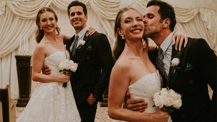 Yasemin Kay Allen eski polis sevgilisiyle Las Vegas’ta evlendi