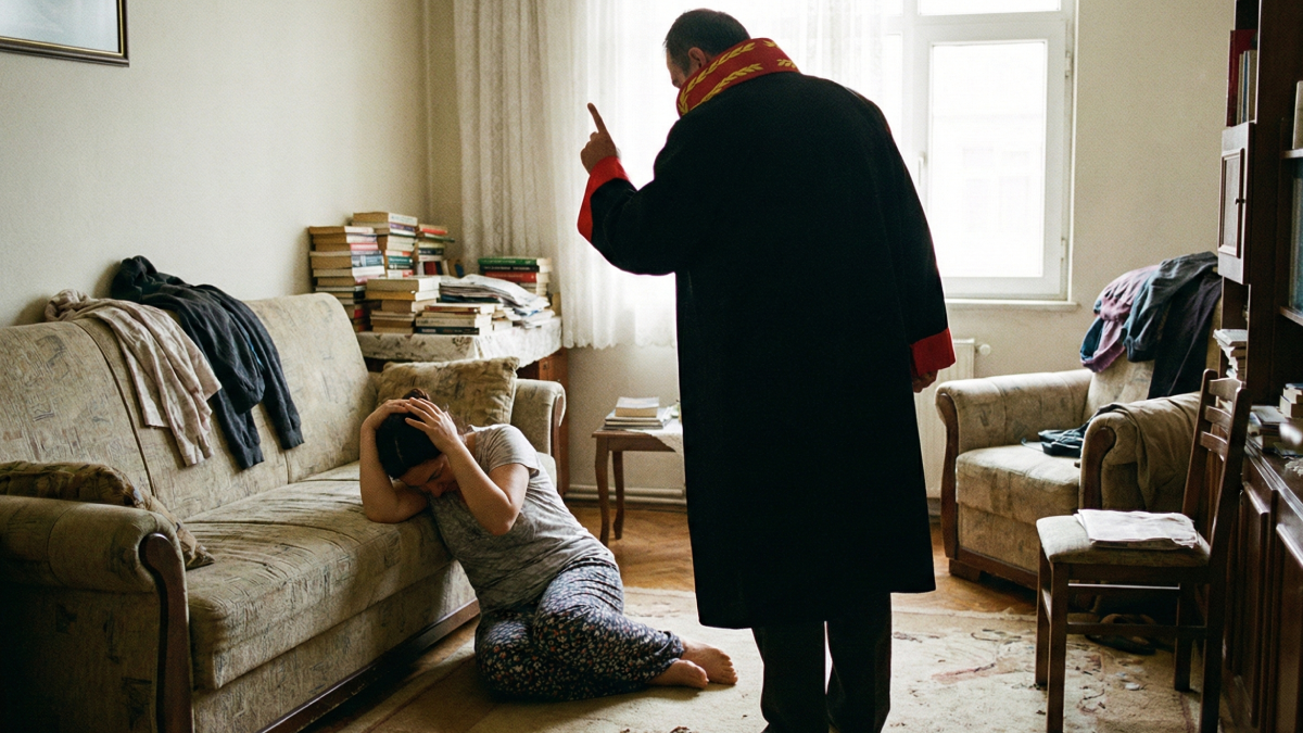 Hakim, öğretmen karısını dövdü; komşular zor kurtardı