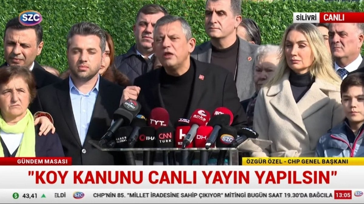 Özgür Özel öfkesini TRT mikrofonundan aldı: ‘Bizden hellallik istemeyin’