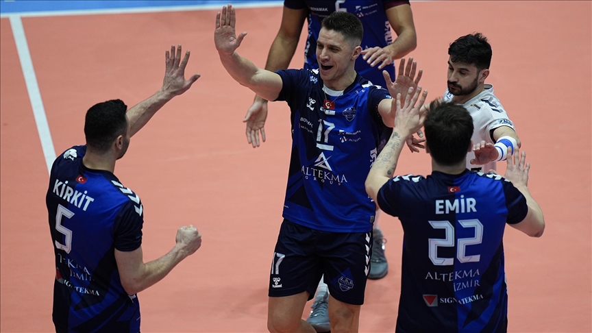 İlk kez Avrupa sahnesinde: Altekma çeyrek finale kaldı