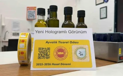 Ayvalık zeytinyağına karekodlu koruma geldi