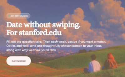 Stanford öğrencileri çok farklı bir “Dating App” yaptı, hızla üniversitelere yayılıyor