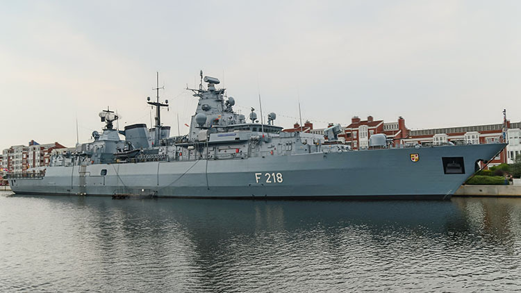 Alman savaş gemilerine sabotaj: Bir Rumen ve bir Yunan vatandaşı gözaltında